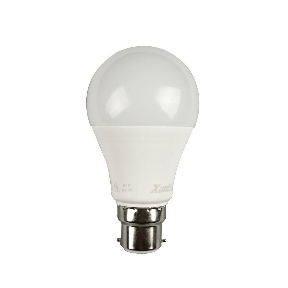 XANLITE - Lot de 10 Ampoules LED A60, culot B22, 10W cons. (60W eq.), lumière Blanc Neutre - large