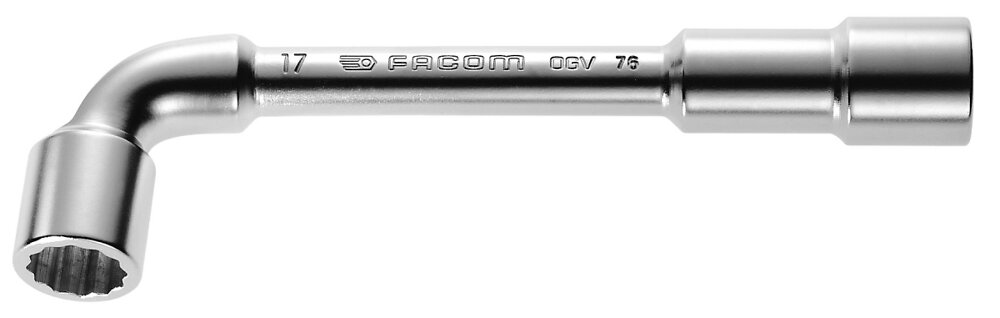 FACOM - FACOM - 76 - Clés à pipe débouchées forgées 12 pans x 6 pans métriques - 76.17 - large