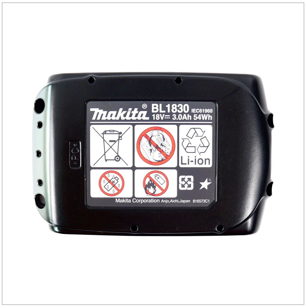 MAKITA - Makita Bl 1830 Batterie 3,0ah 18v ( 194204-5 ) - Original - large