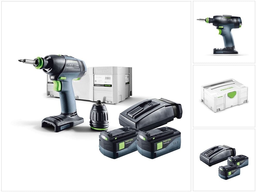 Festool T Li Plus Perceuse Visseuse Sans Fil Avec Bo Tier