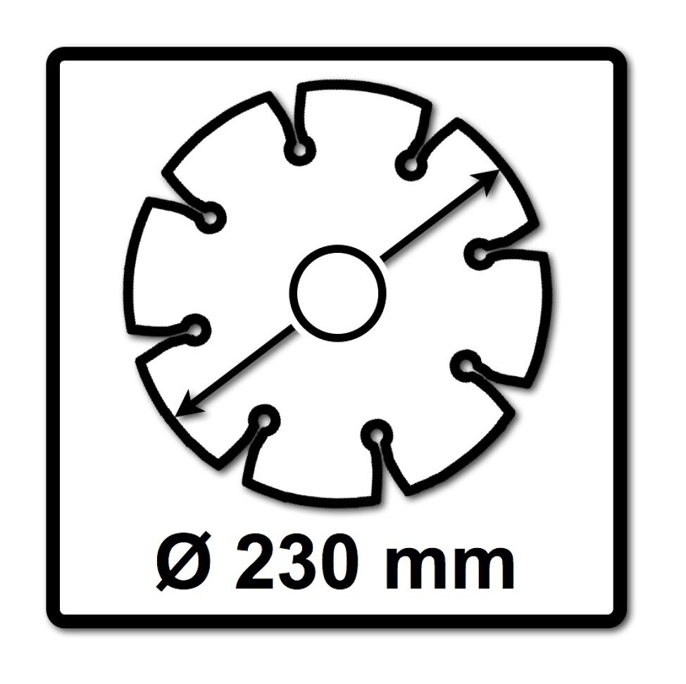 SPIT - Spit Disque À Tronçonner Diamanté Humide Et Sec 230 X 22,23 Mm, 5 Pcs. ( 922707 ) - large