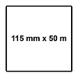 MIRKA - Mirka Basecut Rouleaux De Papier Abrasif 115 Mm X 50 M, P180, 4 Pcs. Papier Abrasif Universel  ( 4x 2251100118n ) - vignette