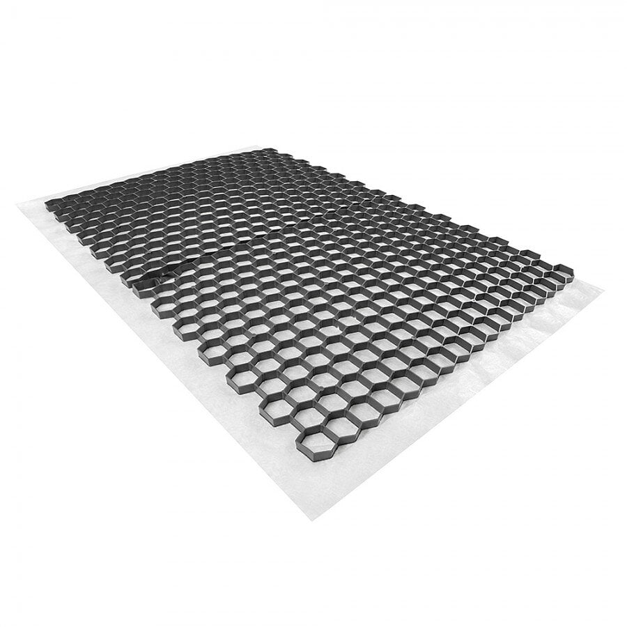 RINNO - Palette de 49 Stabilisateurs de gravier (47,04 m²) - Gris - 120 X 80 X 2 cm Gris - Rinno Gravel - large