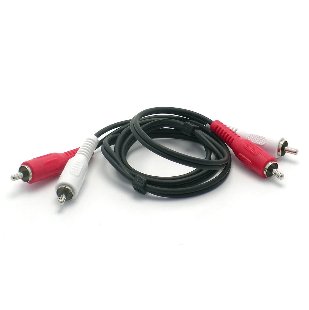 Câble audio 2 RCA mâlemâle 0,8 m