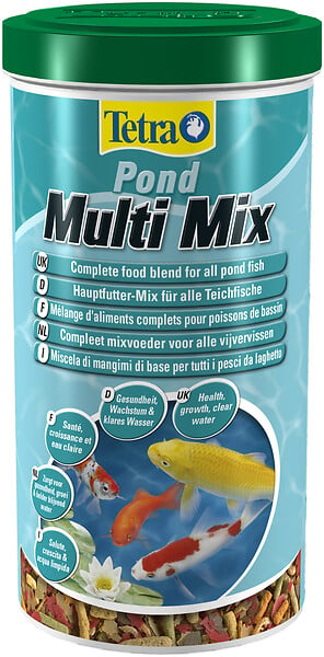 Aliment pour poissons d'étang TetraPond Multi Mix