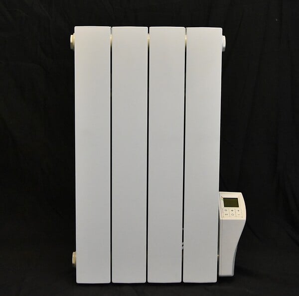 Radiateur électrique à inertie sèche 1500 W DELTACALOR Cubo horizontal gris