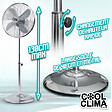 COOL CLIMA - Ventilateur métal sur pied 50W 40CM - Cool Clima - vignette