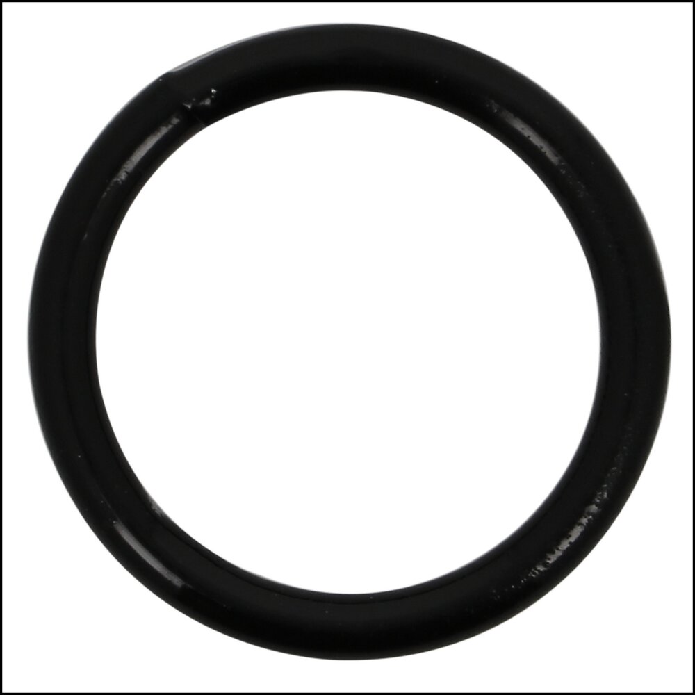 MOBOIS - 10 anneaux tringle à rideaux, diamètre 40mm noir - large