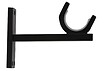 MOBOIS - 1 SUPPORT METAL BERCEAU 80MM AXE/MUR EASY FIX D.28mm NOIR MAT - vignette