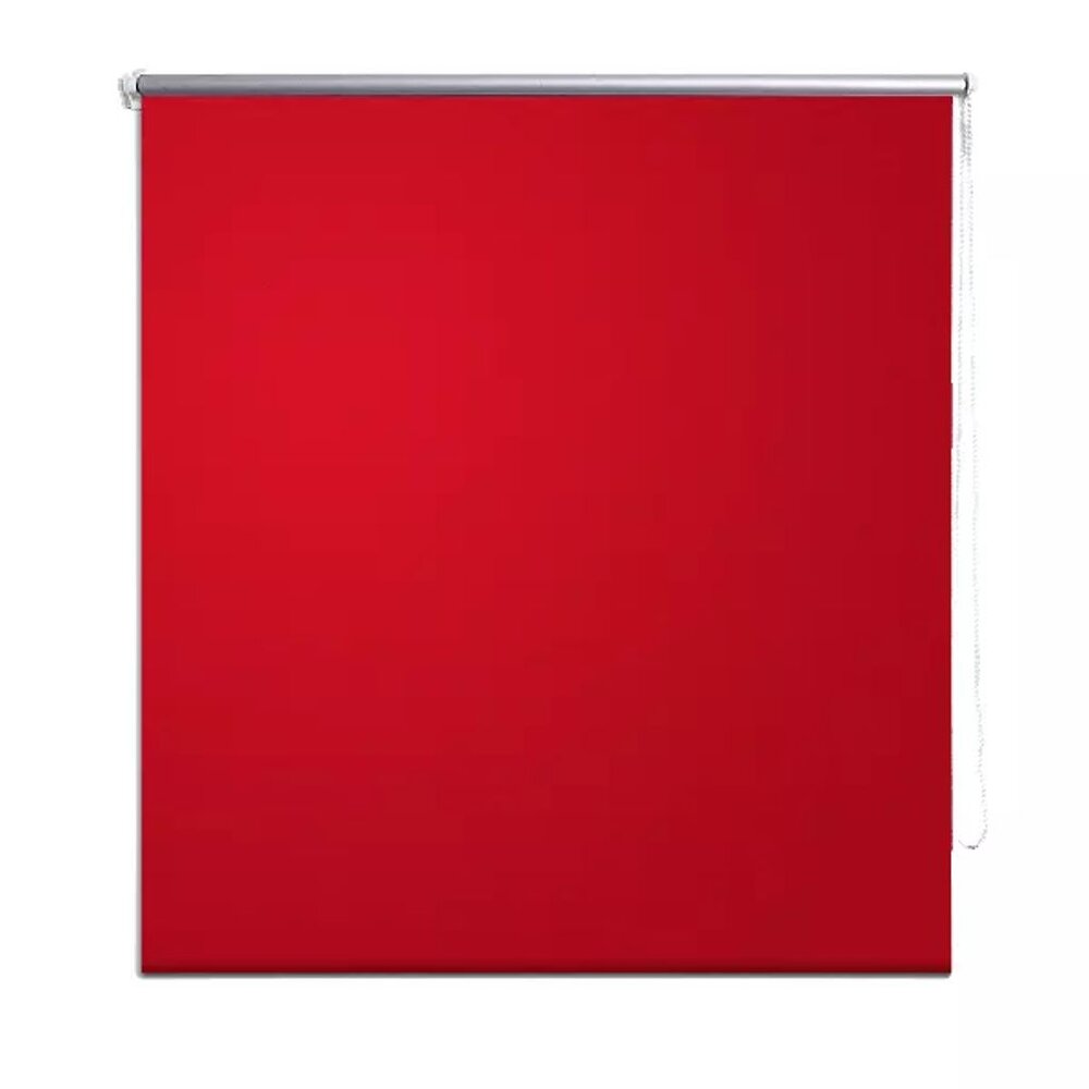 VIDAXL - Store enrouleur occultant 100 x 230 cm rouge - Rouge - large