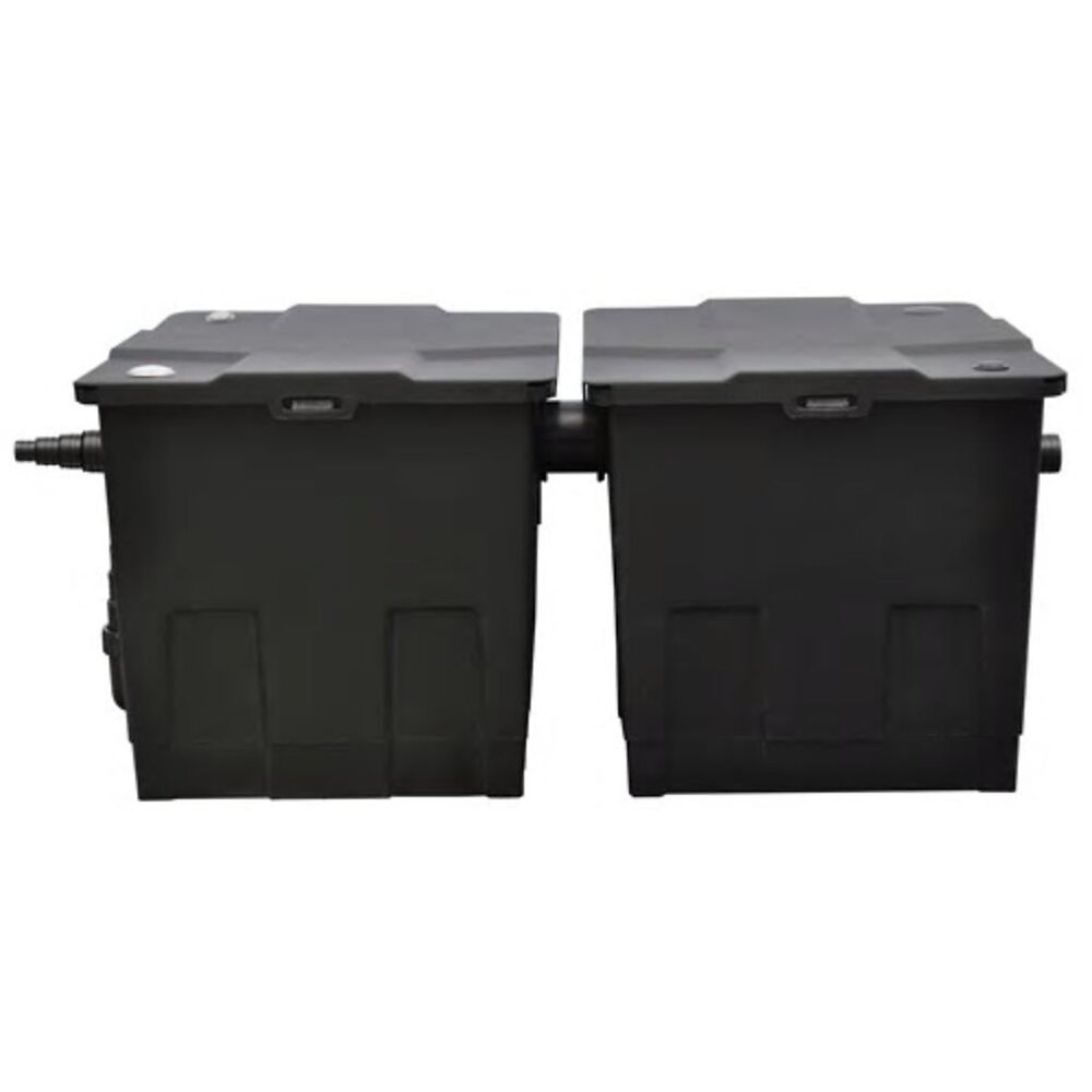 Filtre Biologique Pour Bassin 12000 L / H - Noir | Bricorama