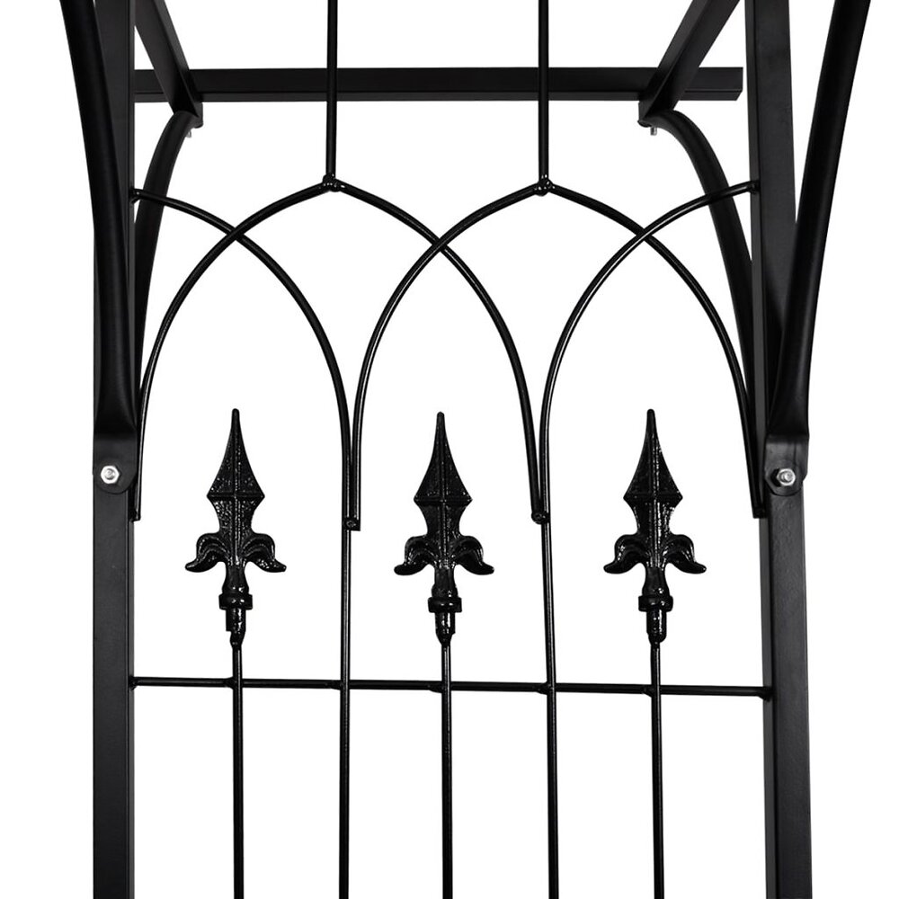 Arche De Jardin 200 X 52 X 204 Cm - Noir | Bricomarché