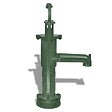 VIDAXL - Pompe manuelle à eau en fonte avec socle - - vignette