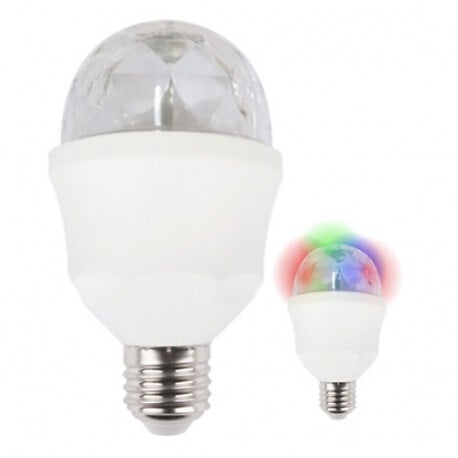 Acheter PDTO nouvelle LED ampoule Disco rotative projecteur RGB