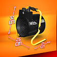 WARM TECH - Chauffage d atelier 3000W avec thermostat WarmTech - vignette
