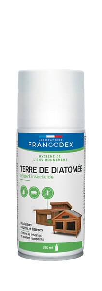 Francodex Terre de Diatomée Aérosol 750ml
