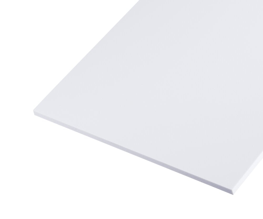 MULTICEL - Plaque PVC expansé blanc 6mm 2x1m - large