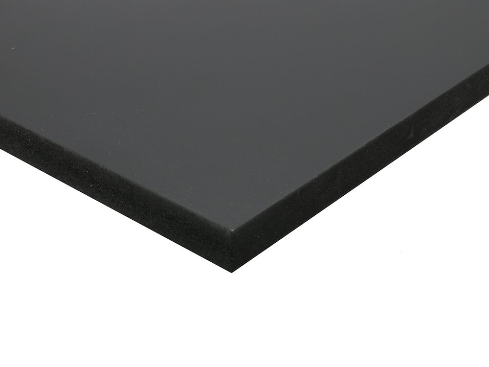 XYLTECH - Panneau en fibres en composites - Noir - 250x122cm epaisseur 15mm - large