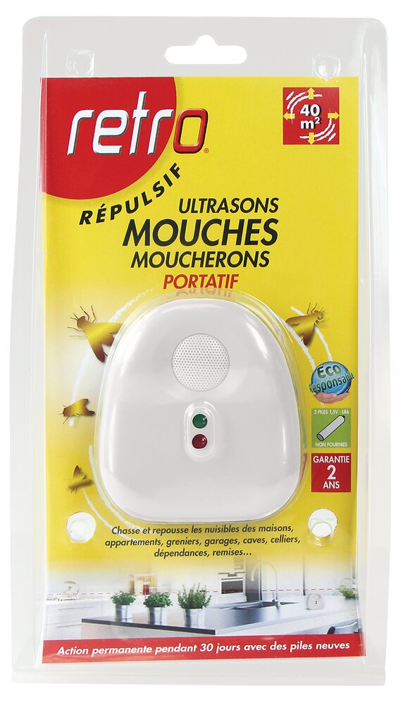 Ultrason portable mouches et moucherons