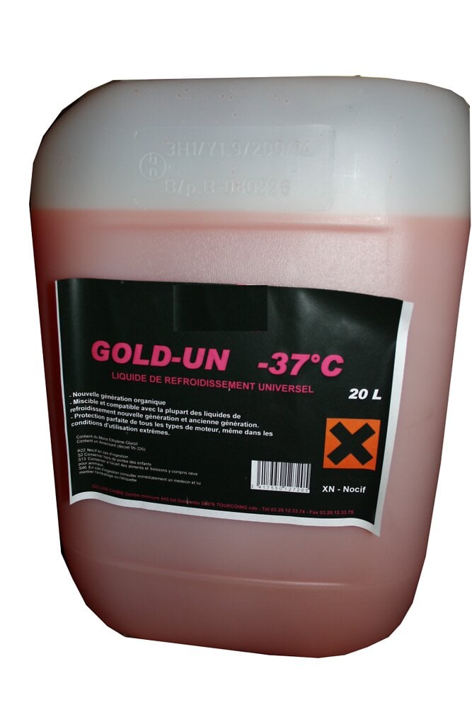 TOPCAR - OCLAIR - Bidon de 20 litres de liquide de refroidissement -37°C - EX37020OC - large