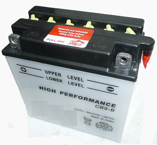 Batterie 12V 50Ah 440A STECO 440 - pieces-auto