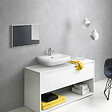HANSGROHE - Hansgrohe Logis Mitigeur de lavabo 100, avec tirette et vidage synthétique, Chrome (71100000) - vignette