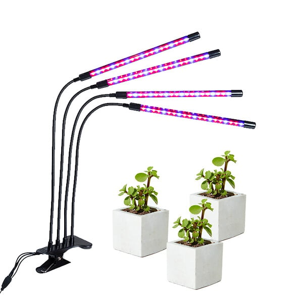 Lampe horticole de croissance pour plantes, Support USB 5V, 18W, 27