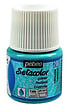PEBEO - Setacolor tissus clairs pailletes 45ml turquoise - vignette