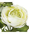 ATMOSPHERA - Fleur artificielle Tige Renoncule blanche H 60 cm - vignette