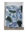 TENDANCE - Rideau de douche 180 x 200 cm décor Tropicale - vignette