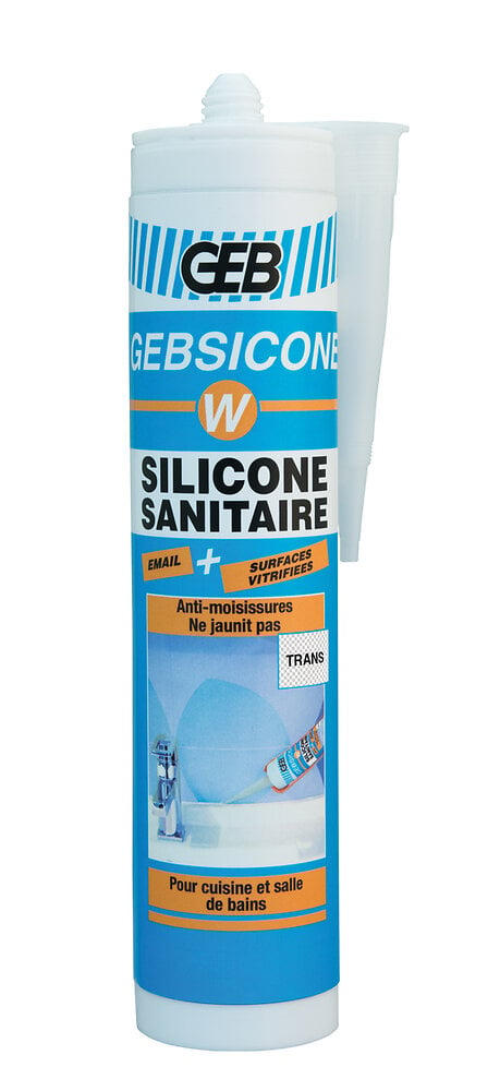 Mastic Silicone Pour Joints étanchéité Douche, Salle De Bain, Cuisine -  Arcamastic Sanitaire Transparent - 300 Ml X 5