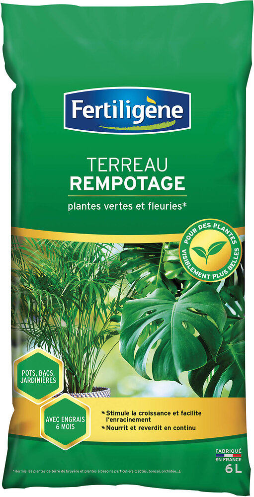 Terreau rempotage 6L Bricorama