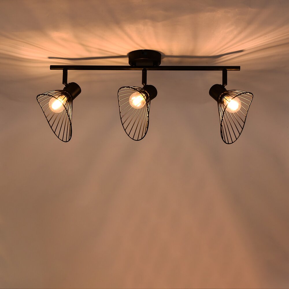 Industrie Style Mur Lampe de cuisine Luminaire Spot cuivre vintage projecteur plié