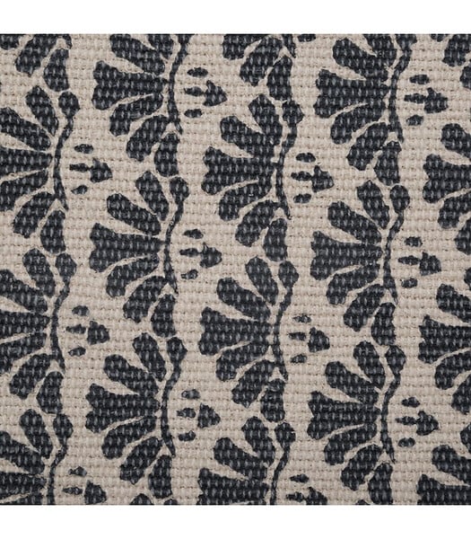 ATMOSPHERA - Tapis décoratif en Coton imprimé Gris Foncé 60 x 90 cm - large