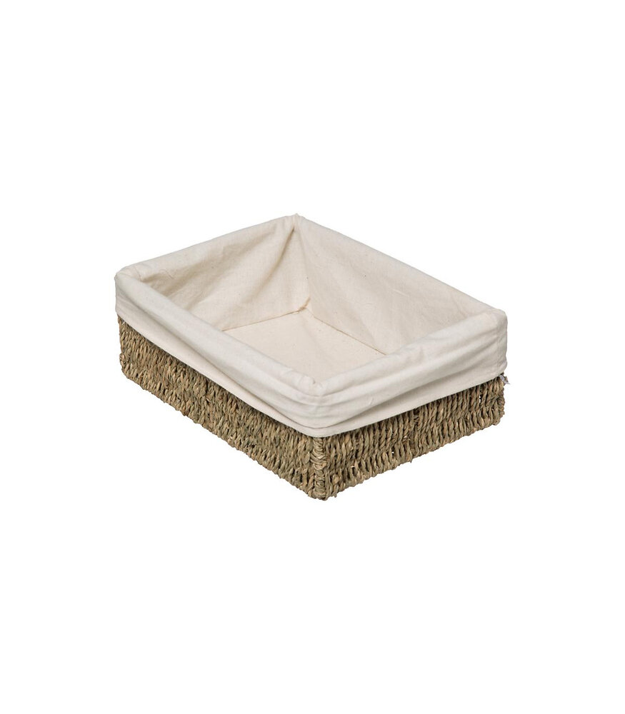 Panier De Rangement Panière De Dressing En Velours Taupe L 32.5 X P 45 X H  18 Cm à Prix Carrefour