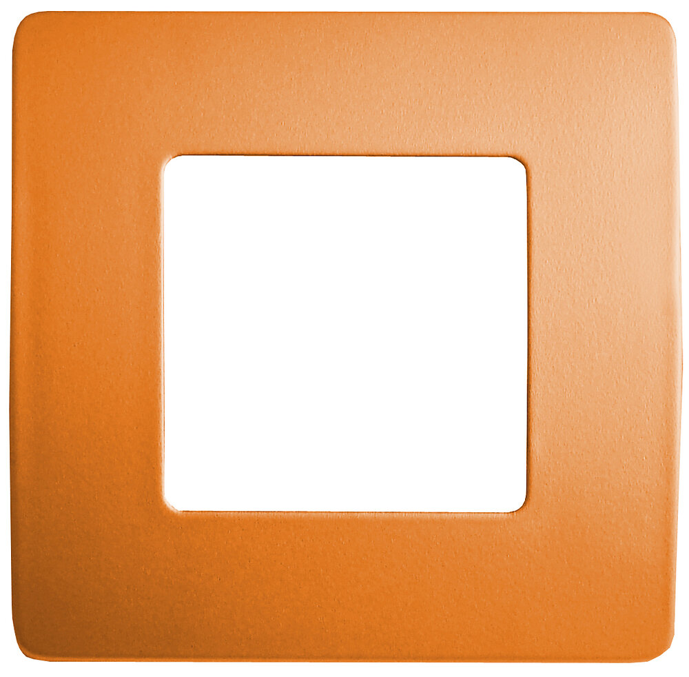 VENUS - plaque simple couleur mandarine - Série Venus - large