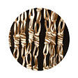 CONFORTEX - Rideau portière Maïs Capuccino CONFORTEX pour porte - 90 x 200 cm - marron beige - vignette