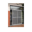 CONFORTEX - Voile moustiquaire Véranda CONFORTEX sur cadre pour baie vitrée coulissante - 150 x 220 cm - Blanc - vignette