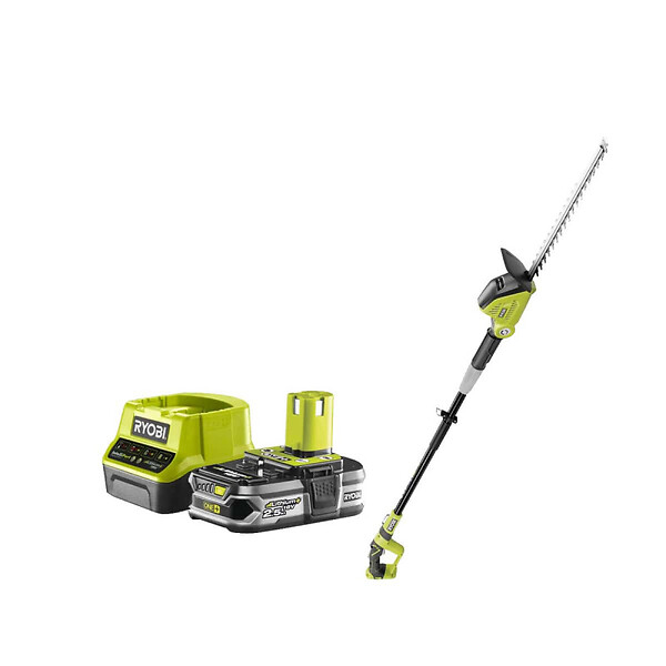 RYOBI - Pack RYOBI taille-haies 18V One+ OPT1845 - 1 Batterie 2.5Ah - 1 Chargeur rapide RC18120-125 - large