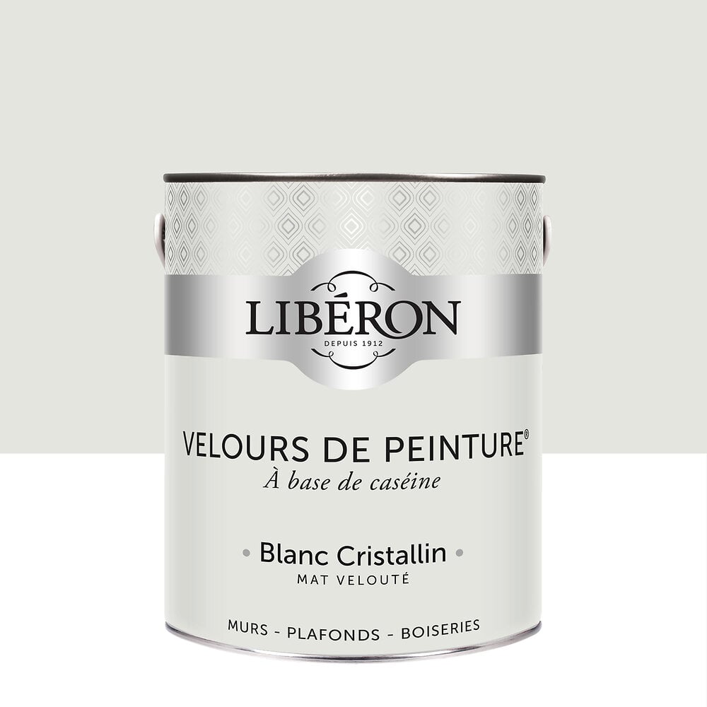 Peinture lessivable Blanc cristallin mat 2.5L Bricorama