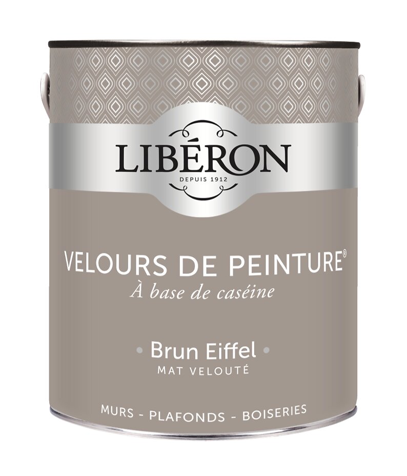 LIBERON - Peinture interieure maison - Brun Eiffel mat - 2.5L - large