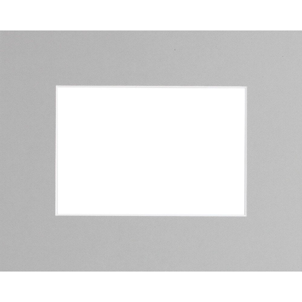 Passe-Partout 40x80 cm - Ouverture photo 35x75 cm - Gris Granit - Pour cadres et photos