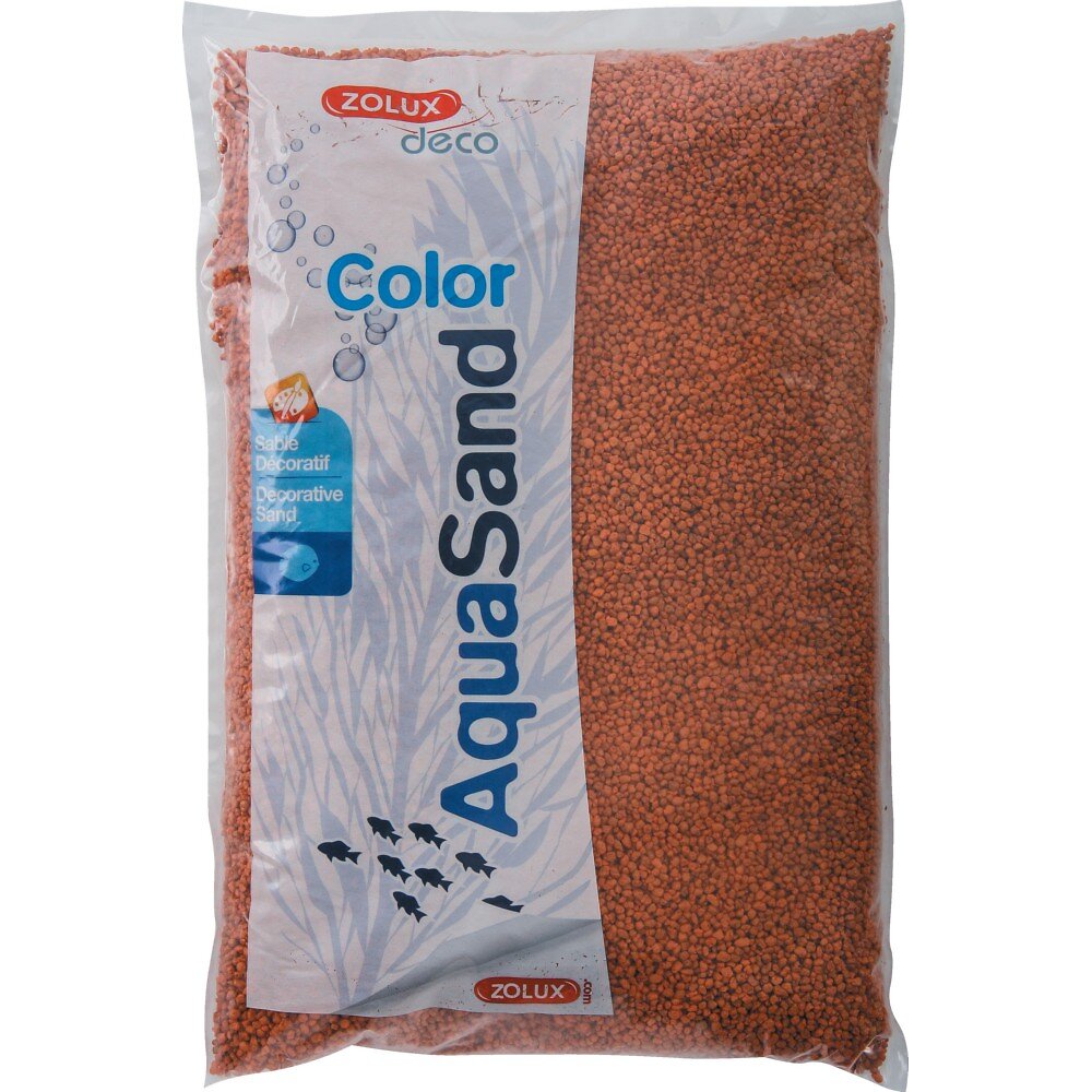 ZOLUX Sol decoratif colore pour aquariums ora savane 5kg 