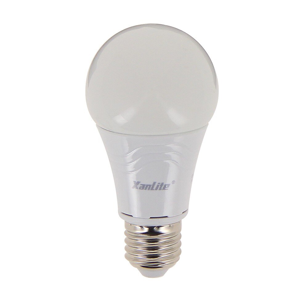 XANLITE - Ampoule SMD LED  A60 Opaque, culot E27, 806 Lumens, conso. 9 W 4000k - large