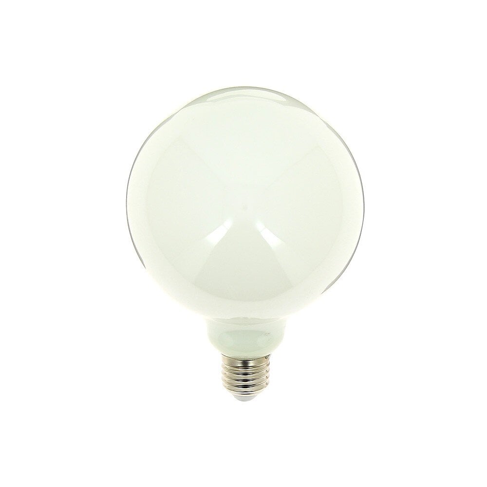Ampoule Filament LED G125 Opaque, culot E27, 1521 Lumens, Blanc neutre