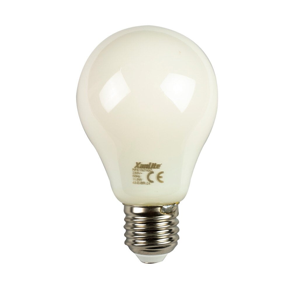 XANLITE - Ampoule Filament LED A60 Opaque, culot E27, 1521 Lumens, Blanc neutre - large