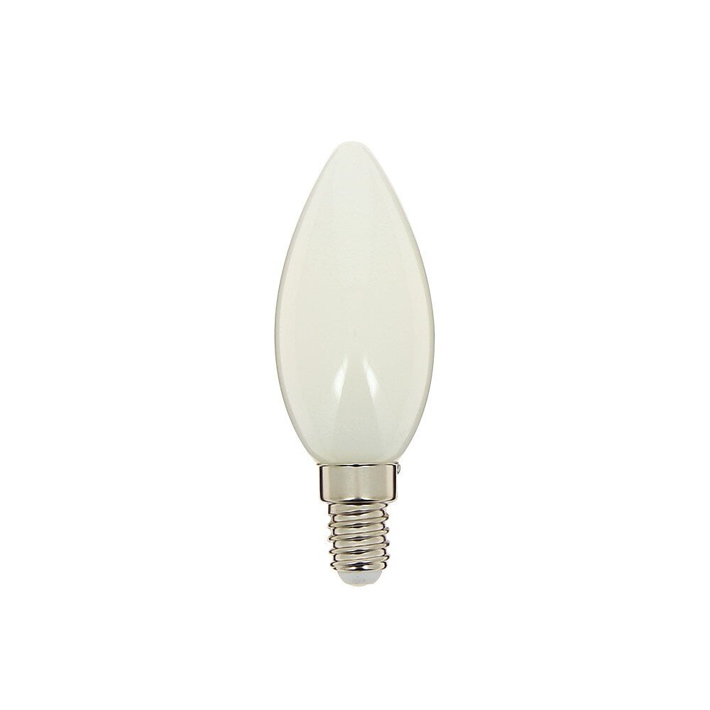 Ampoule Filament LED Flamme Opaque Culot E14 470 Lumens Blanc Neutre