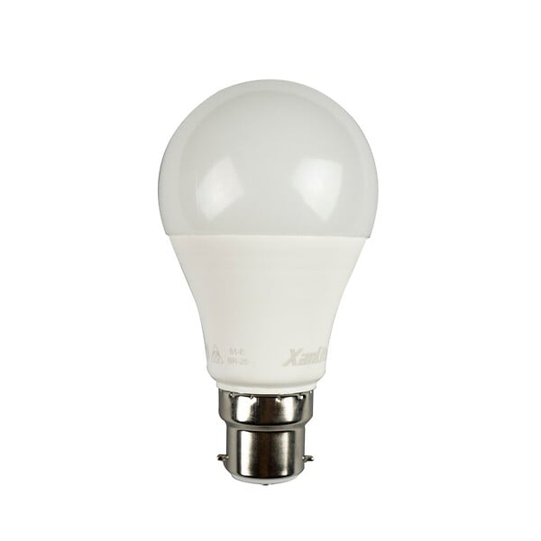 Ampoule SMD LED A60 Opaque, culot B22, 806 Lumens Brico Cash