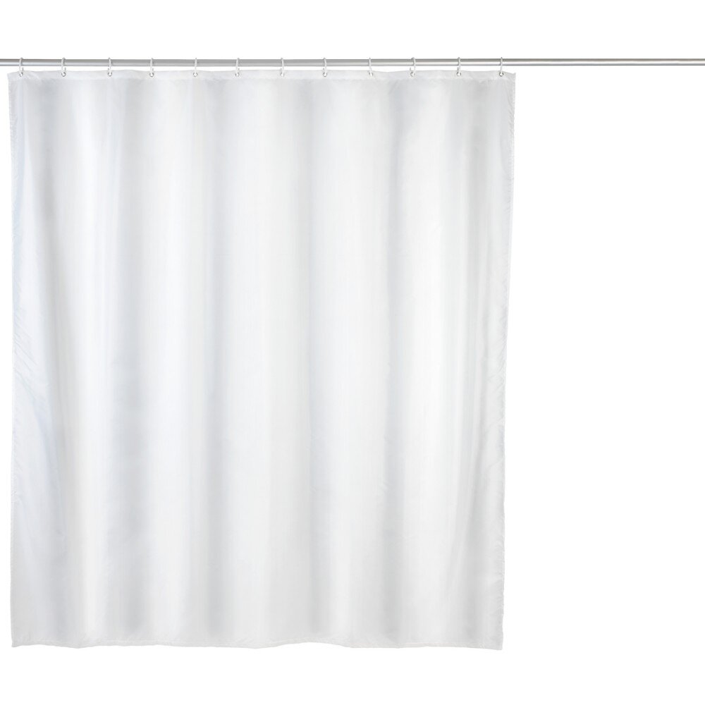 WENKO - ALLSTAR Rideau de douche Zen PEVA 120x200cm blanc - large