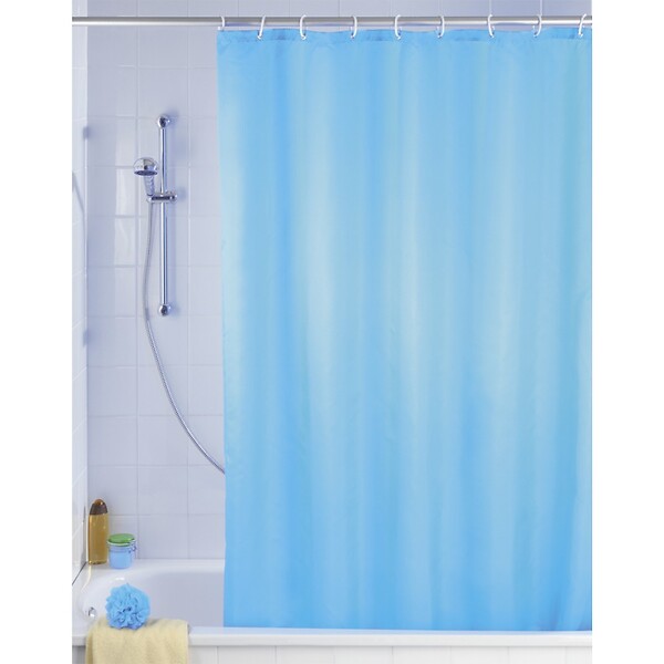 Anti Moisissure Salle de Bain Or Bleu Blanc, Rideau Douche Vintage